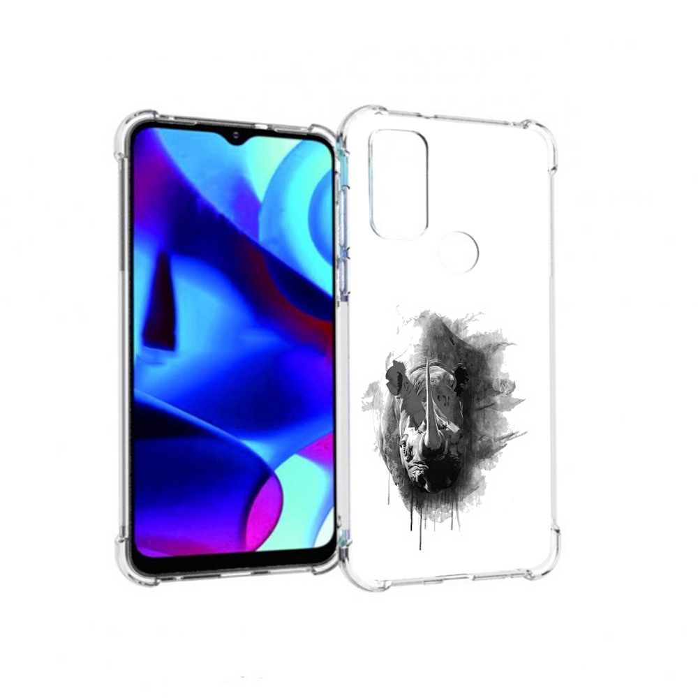 

Чехол MyPads Tocco для Motorola Moto G носорог (PT227075.349.523), Прозрачный, Tocco