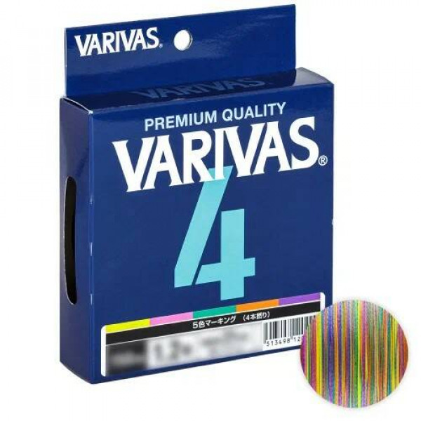 

Шнур VARIVAS PE 4 150m 1.5 Marking, 00-00033624