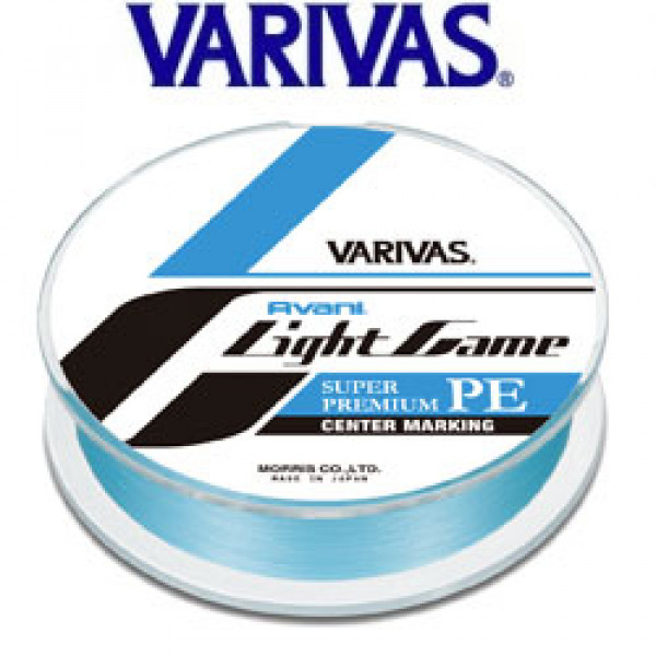 Шнур Varivas Light Game Super Premium PEx4 Center Marking 100m 0.4