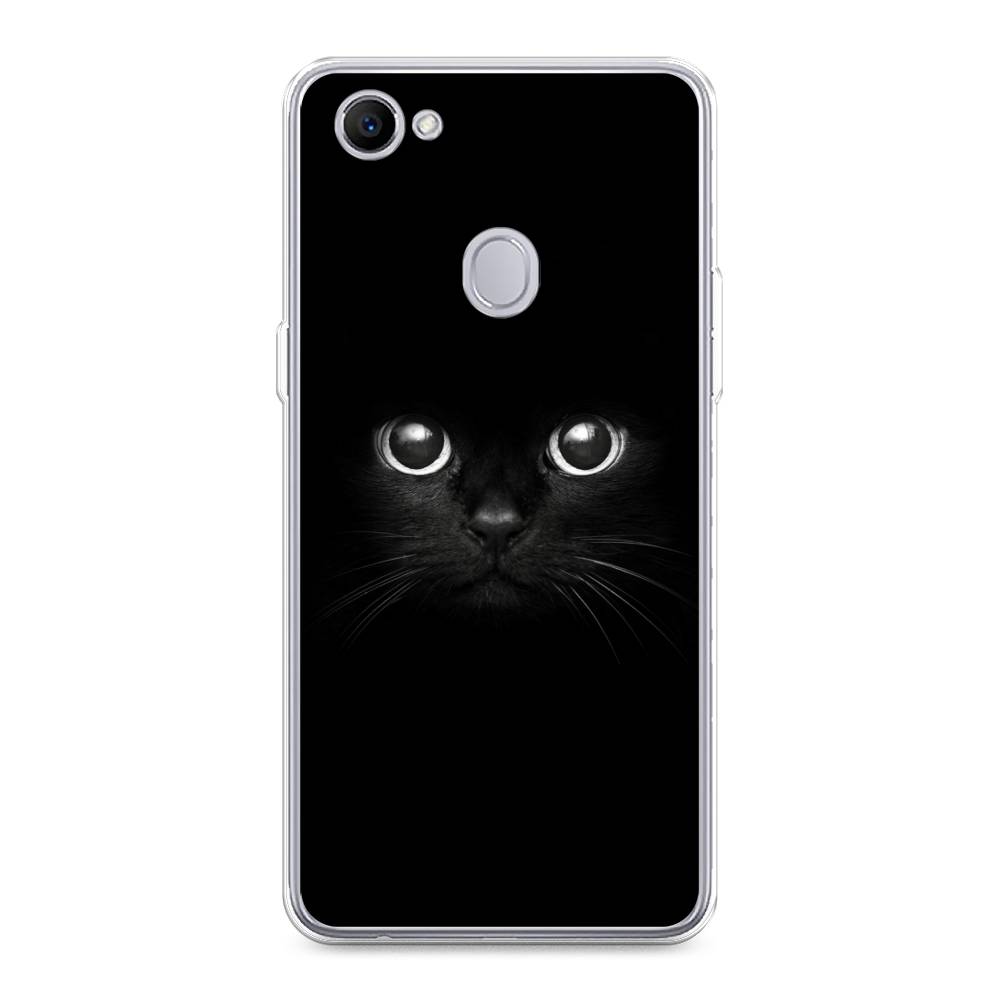 

Чехол Awog на Oppo F7 "Взгляд черной кошки", Разноцветный, 250350-1