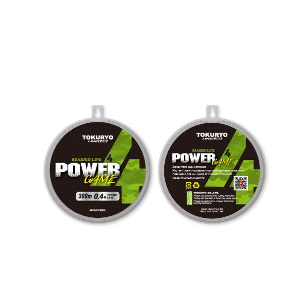 

Шнур Tokuryo Power Game X4 Yellow 0.4 PE 150м. 0.108 мм. 5,9 lb, 00-00022646