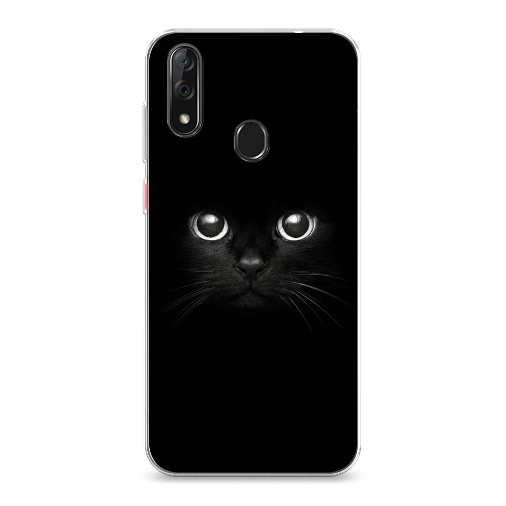 

Чехол Awog на ZTE Blade V10 / ЗТЕ Блэйд V10 "Взгляд черной кошки", Разноцветный, 132750-1