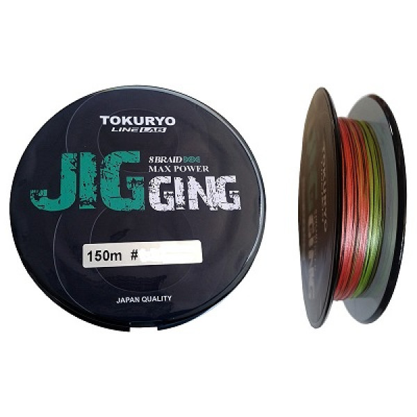 

Шнур Tokuryo Jigging PE X8 5-Multi 0.4 PE 150м. 0.06 мм. 9,5 lb, 00-00024704