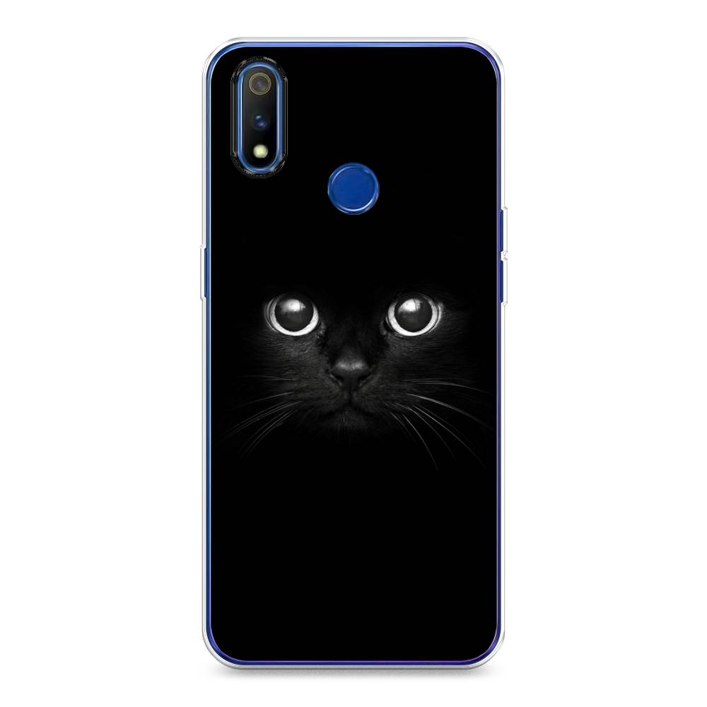 

Чехол Awog на Realme 3 Pro "Взгляд черной кошки", Разноцветный, 251250-1
