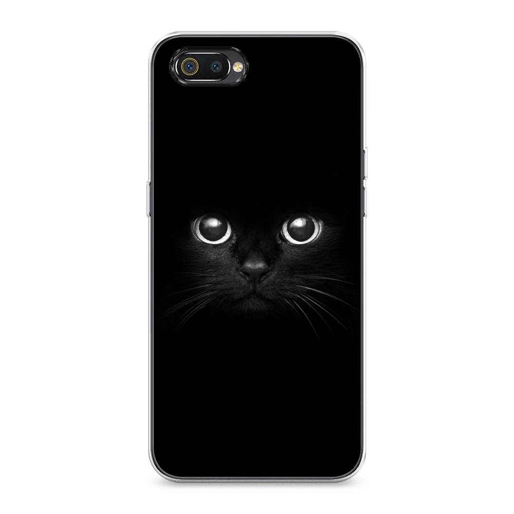 

Чехол Awog на Realme C2 "Взгляд черной кошки", Разноцветный, 251150-1