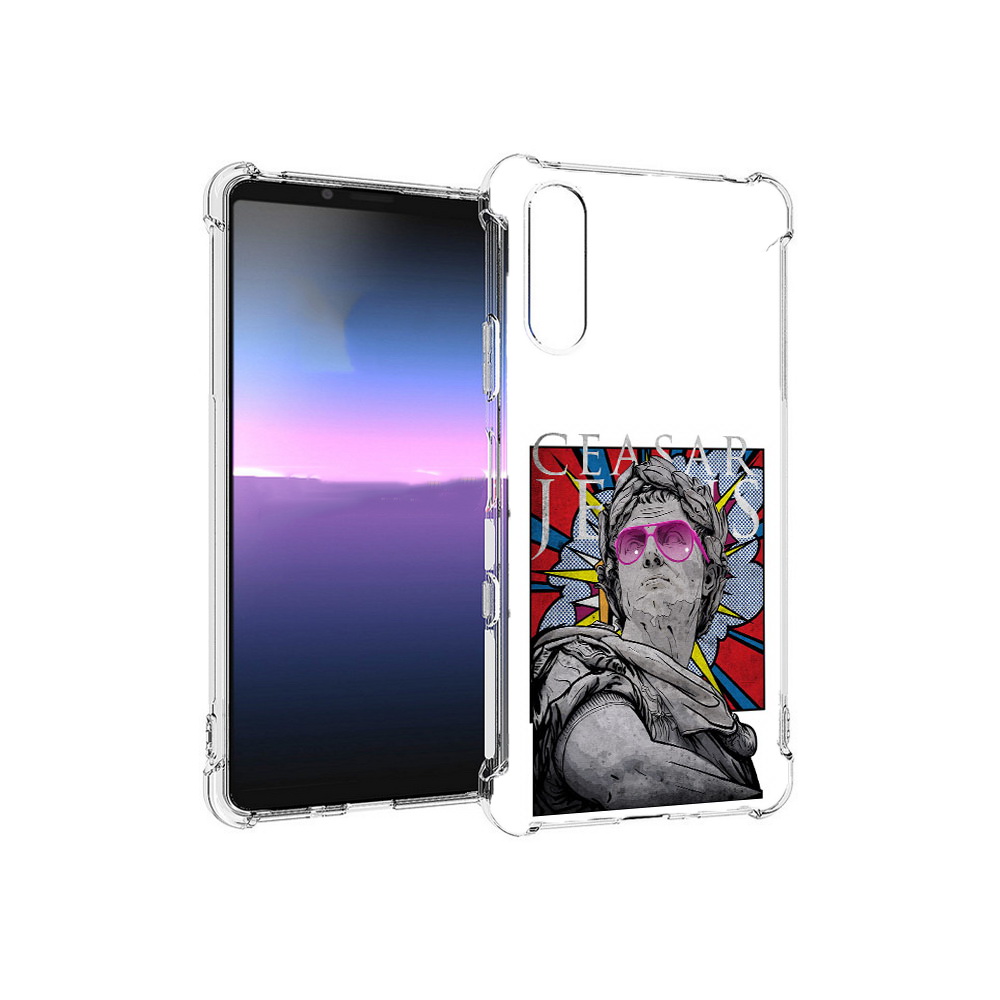 

Чехол MyPads Tocco для Sony Xperia 10 III крутая статуя свободы (PT161504.223.423), Прозрачный, Tocco