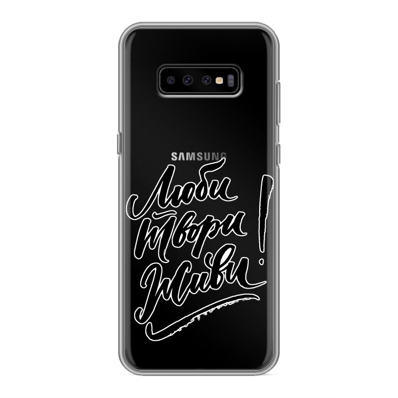 

Прозрачный чехол для Samsung Galaxy S10 Plus (SM-G975), 64340