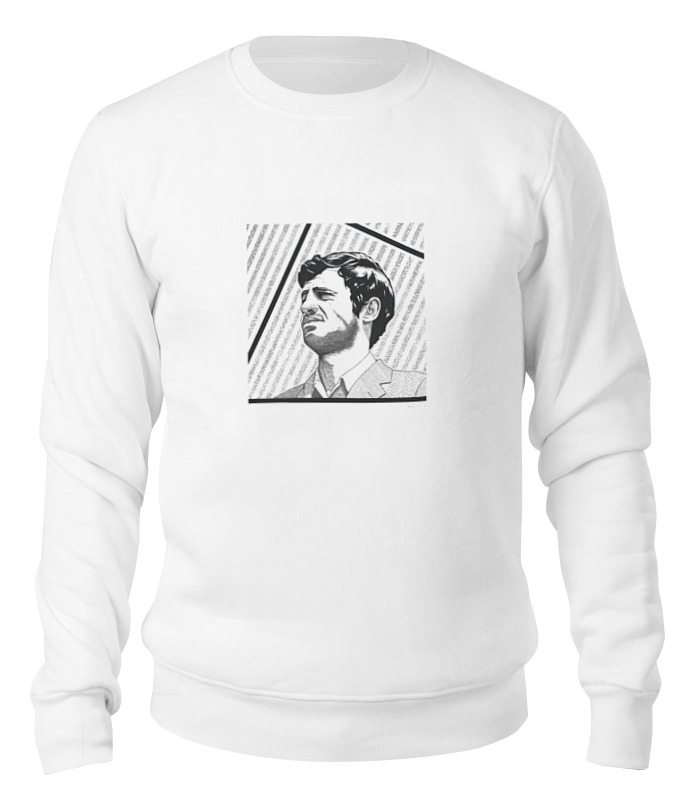 

Свитшот унисекс Printio Belmondo белый M, Belmondo