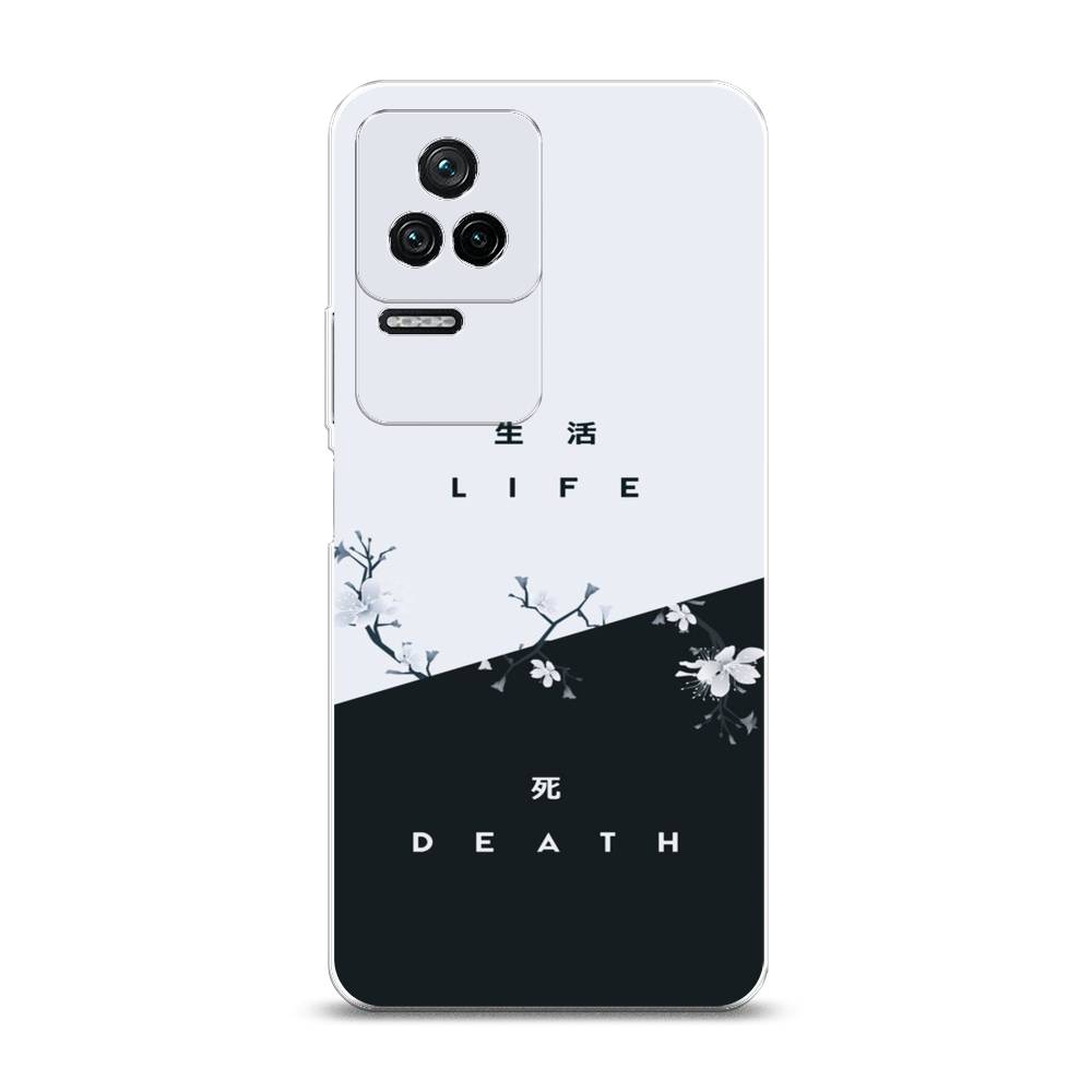 

Чехол Awog на Poco F4 "Life and death", Разноцветный, 315350-7