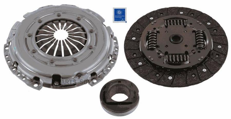 

Сцепление в сборе citroen berlingo 1.6hdi 08-, c3 1.6hdi 09- sachs 3000 951 560
