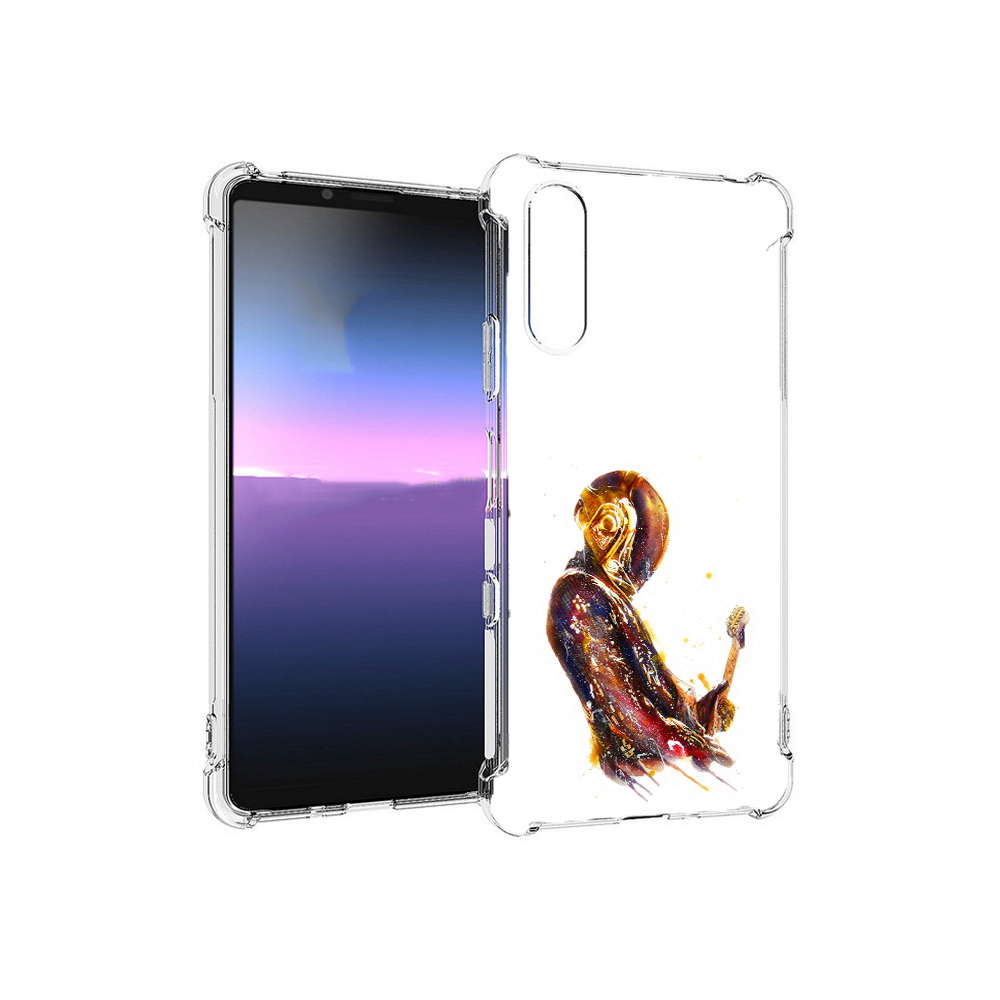 

Чехол MyPads Tocco для Sony Xperia 10 III космо-музыкант (PT161504.223.393), Прозрачный, Tocco