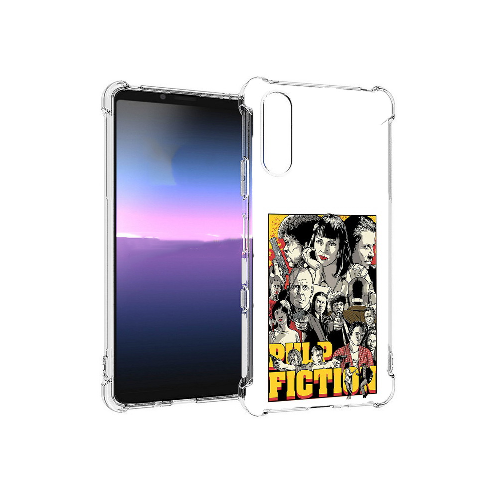 Чехол MyPads Tocco для Sony Xperia 10 III комикс картинка (PT161504.223.390)