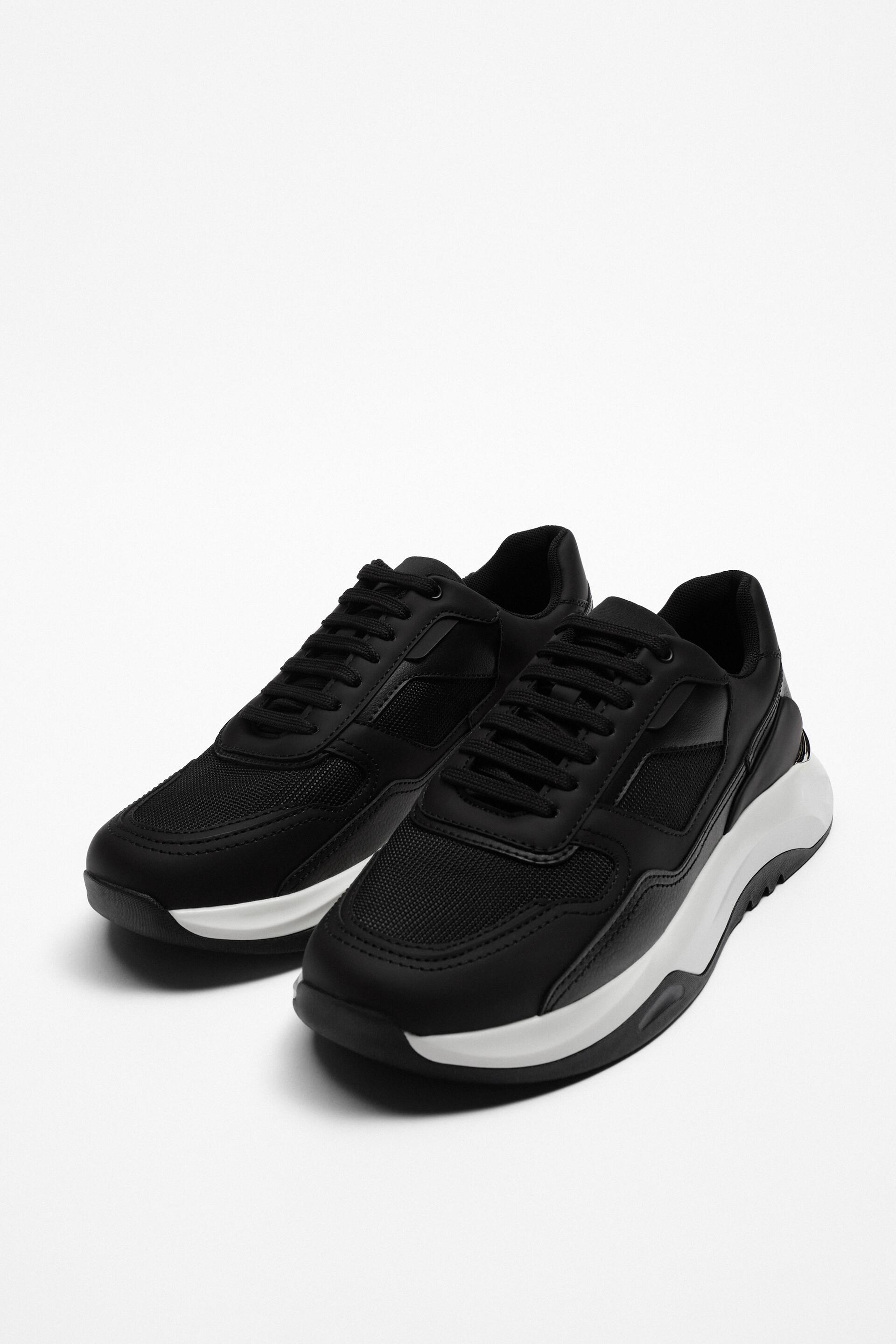 

Кроссовки мужские ZARA 180378 черные 41 RU (доставка из-за рубежа), 180378