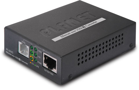 

VC-231G конвертер Ethernet в VDSL2, внешний БП/ 1-Port 10/100/1000T Ethernet to VDSL2 Conv