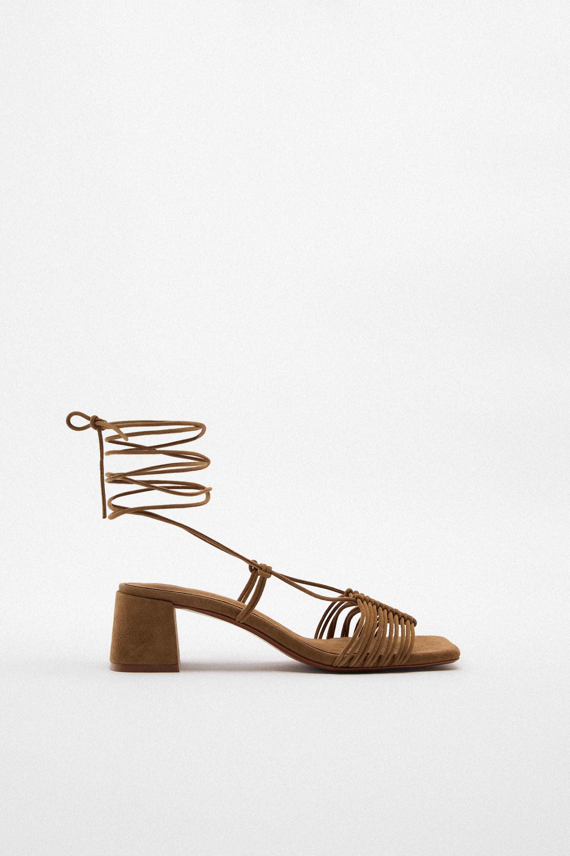 

Босоножки женские ZARA 179319 коричневые 41 RU (доставка из-за рубежа), 179319