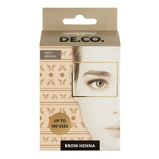 

Хна для бровей DECO. серо-коричневый 5 г