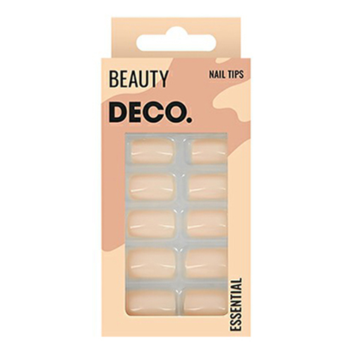 

Набор накладных ногтей DECO. Essential Nude, Бежевый