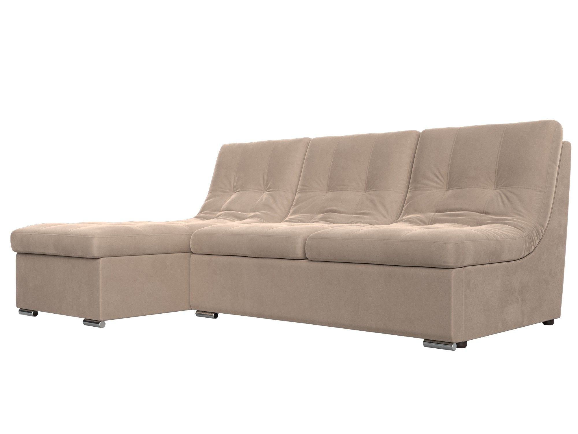 

Угловой диван Лига Диванов Релакс угол левый 230х175х100 см, бежевый, Угловой диван Релакс угол левый