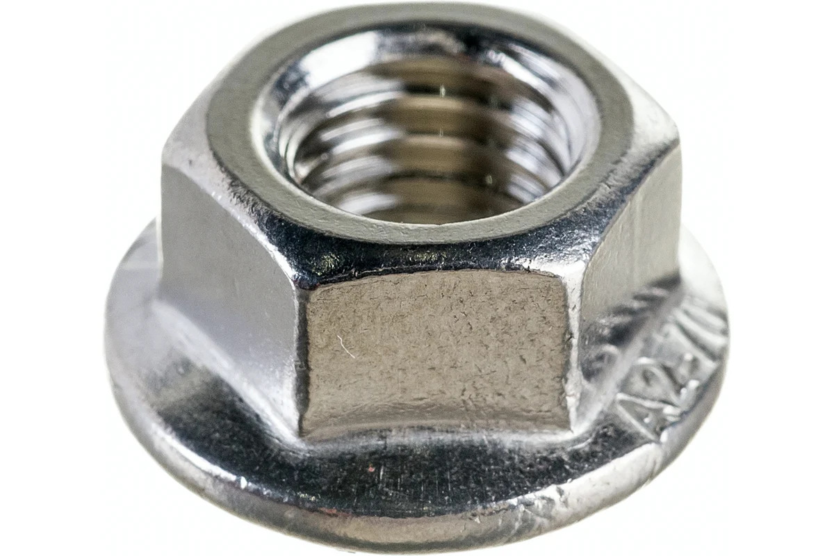 

Шестигранная гайка с фланцем и насечками DINFIX DIN 6923, нерж. А2, M10, 10 шт.