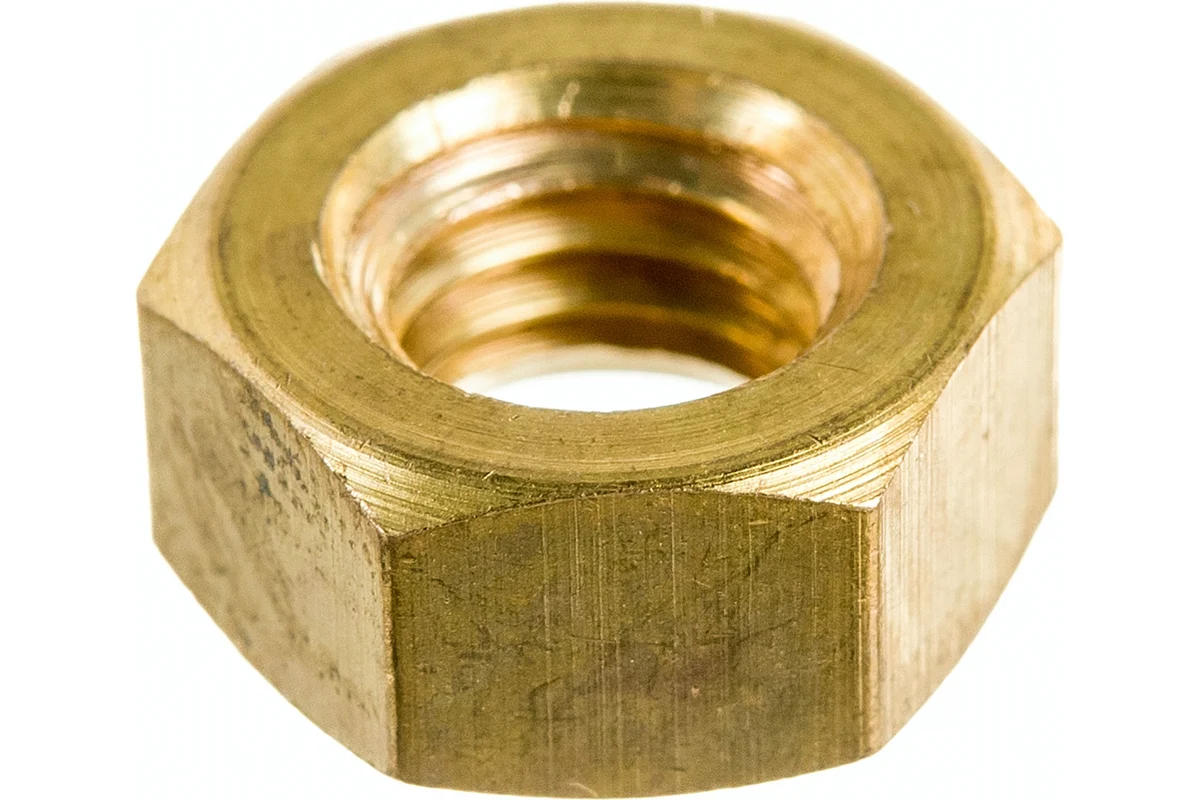 

Шестигранная гайка DINFIX DIN 934, латунь, М8, 4 шт. 00-00001725