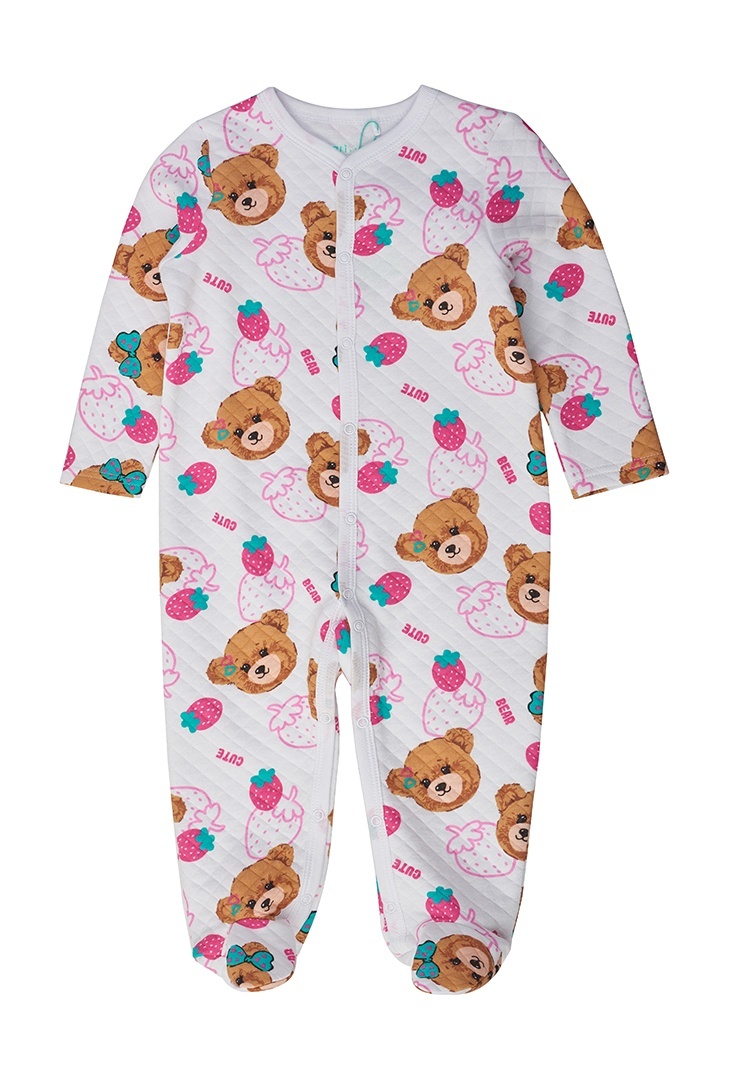 

Комбинезон детский Kari Baby AW24B14703202, белый, 68, 232760