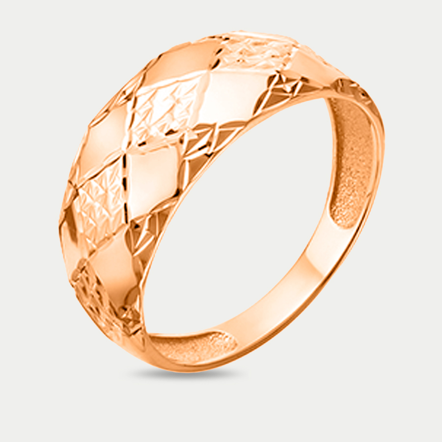 Кольцо из розового золота р. 19 Красносельский Ювелир АК690-4034