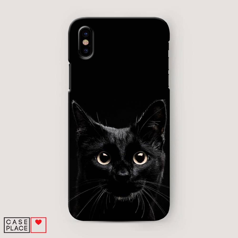 

Пластиковый чехол "Добрый кот" на Apple iPhone XS Max (10S Max), 11920-1