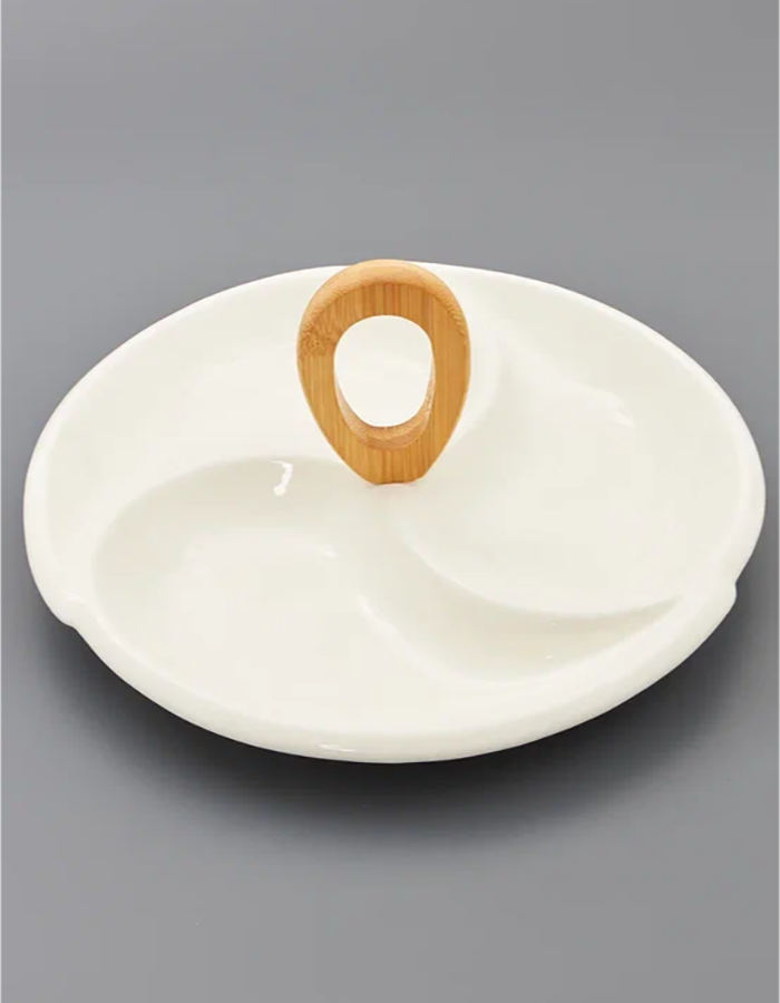 

Менажница Jewel Фиона, фарфоровая, 28,5 см с секциями