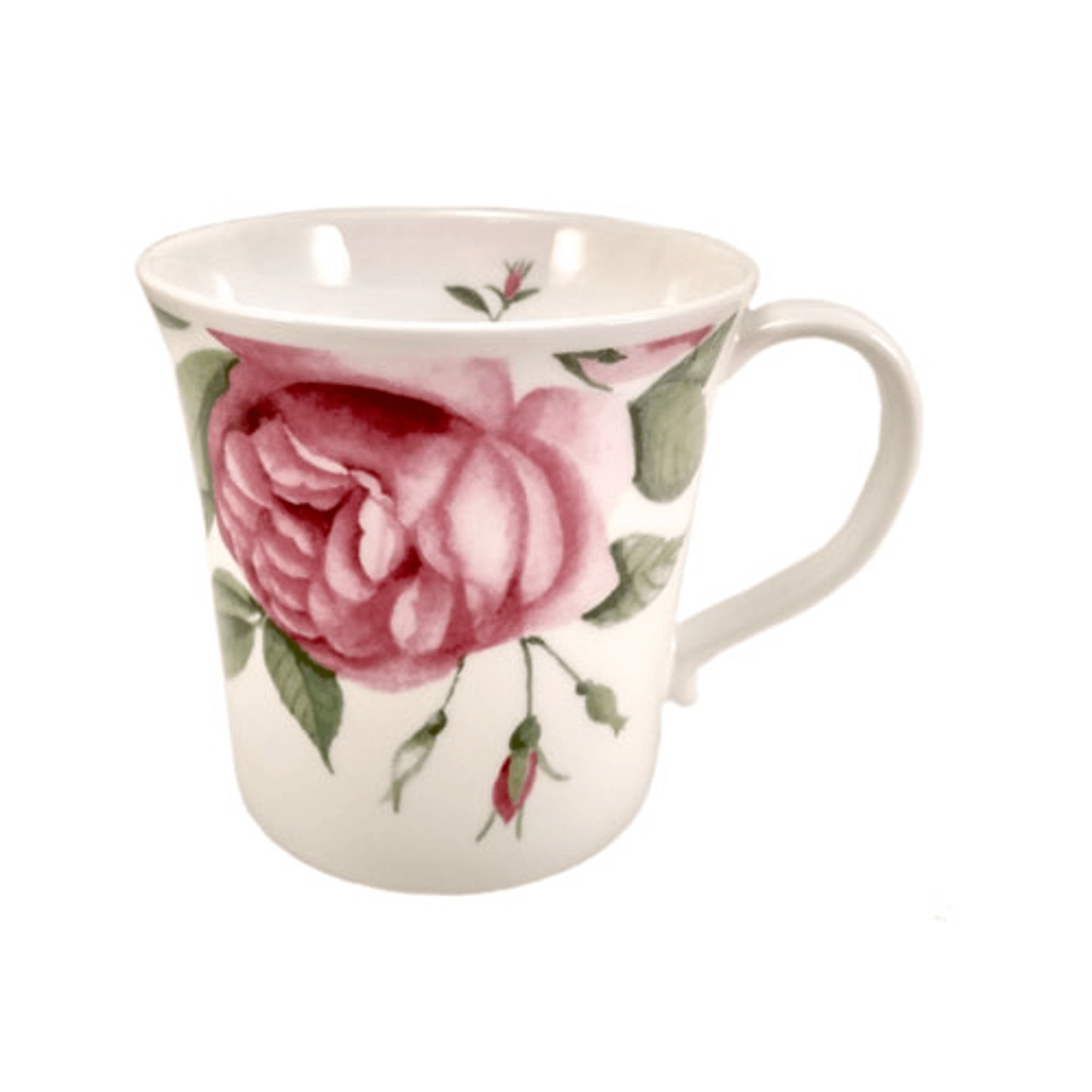 Кружка для чая Just Mugs Garden Botanics 415 мл бежевый + розовый + зеленый