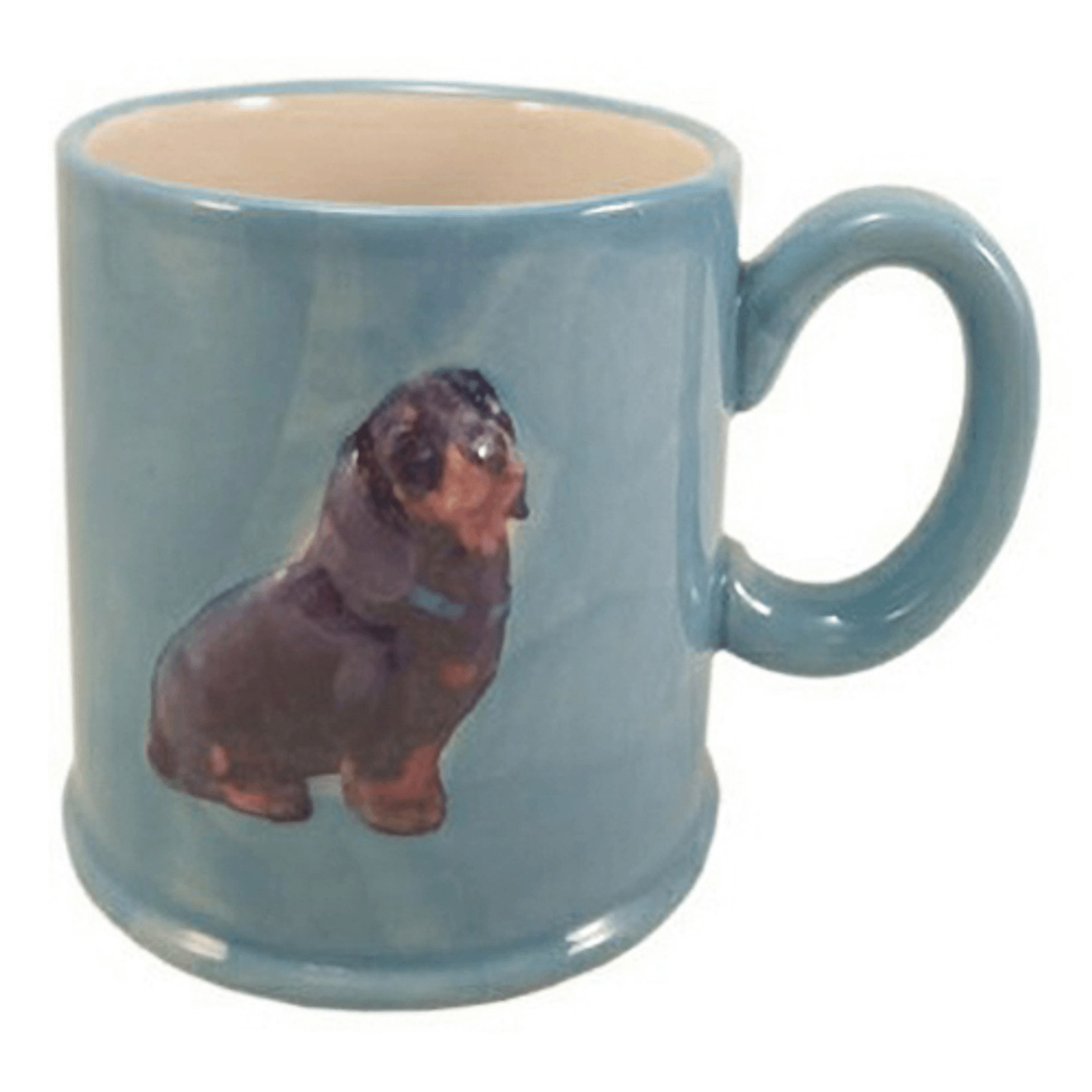 

Кружка для чая Just Mugs Dachshund Blue 385 мл голубая