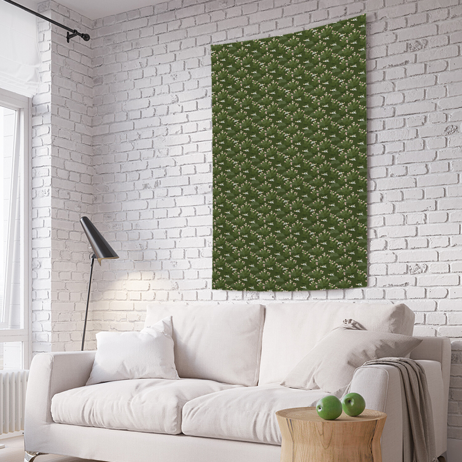

Вертикальное фотопанно на стену JoyArty Кактусовое поле 150x200 см, Кактусовое поле