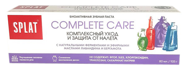 фото Зубная паста splat сomplete care 80 мл