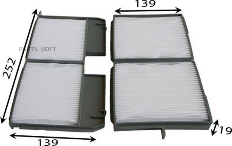 

Фильтр салонный TOYOTA Avalon/Camry/Mark II/LEXUS ES II 300 JS ASAKASHI AC1507SET