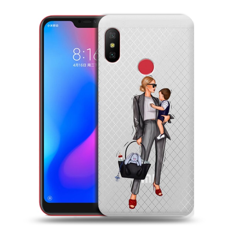 фото Прозрачный чехол для xiaomi mi a2 lite 100gadgets