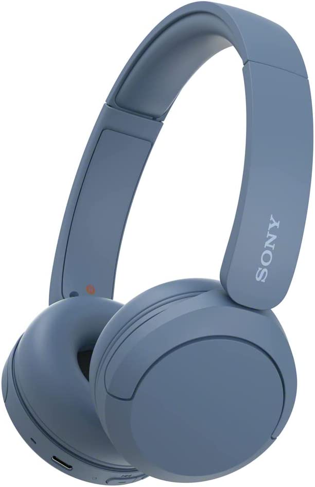 

Беспроводные наушники Sony WHCH520, (синий)., WH-CH520