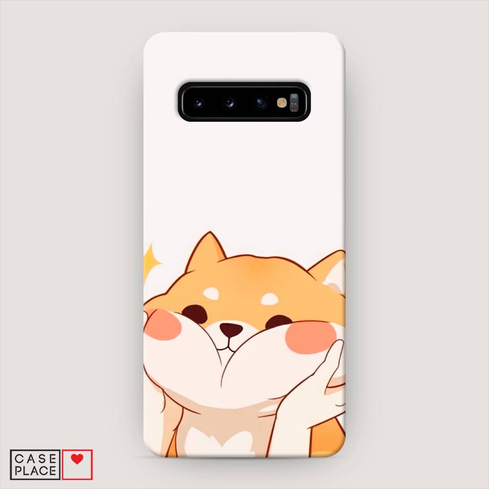 

Пластиковый чехол "Сладкий песик" на Samsung Galaxy S10, 27020-1
