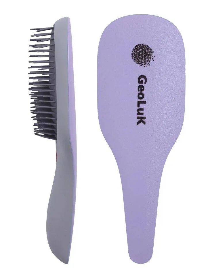 Расческа GeoLuK HairStyle Pro + Purple расческа для животных ripoma односторонняя серо фиолетовый