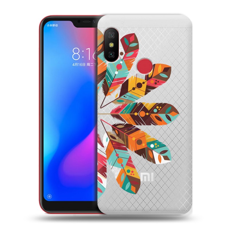 фото Прозрачный чехол для xiaomi mi a2 lite 100gadgets