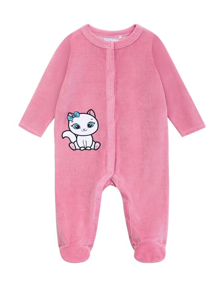

Комбинезон детский Kari Baby AW24B22503504, темно-розовый, 68, 234530
