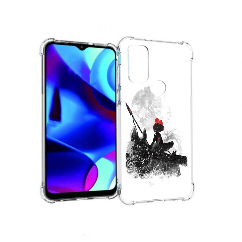 

Чехол MyPads Tocco для Motorola Moto G мононоке (PT227075.349.481), Прозрачный, Tocco