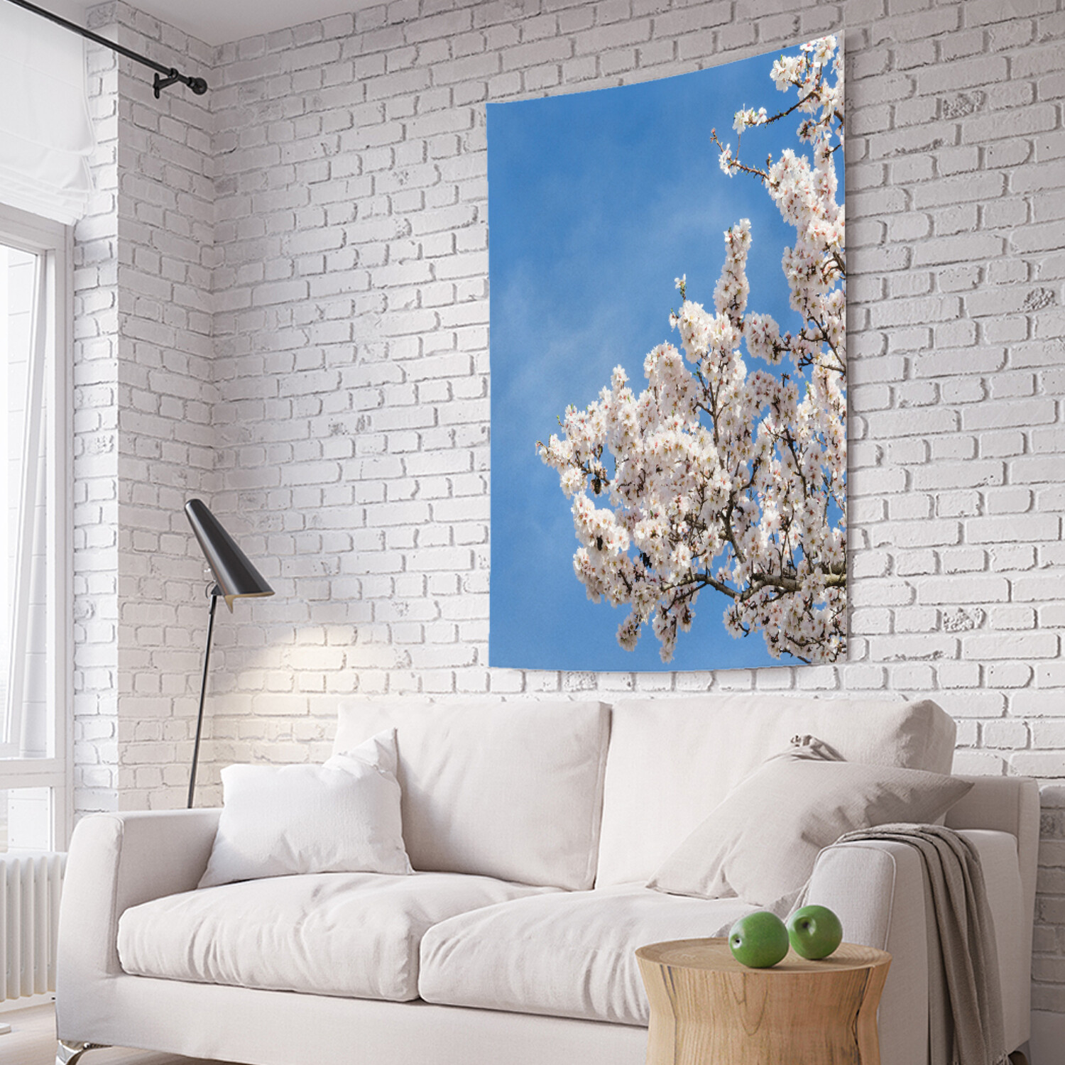 

Вертикальное фотопанно на стену JoyArty Цветущее дерево 150x200 см, Цветущее дерево
