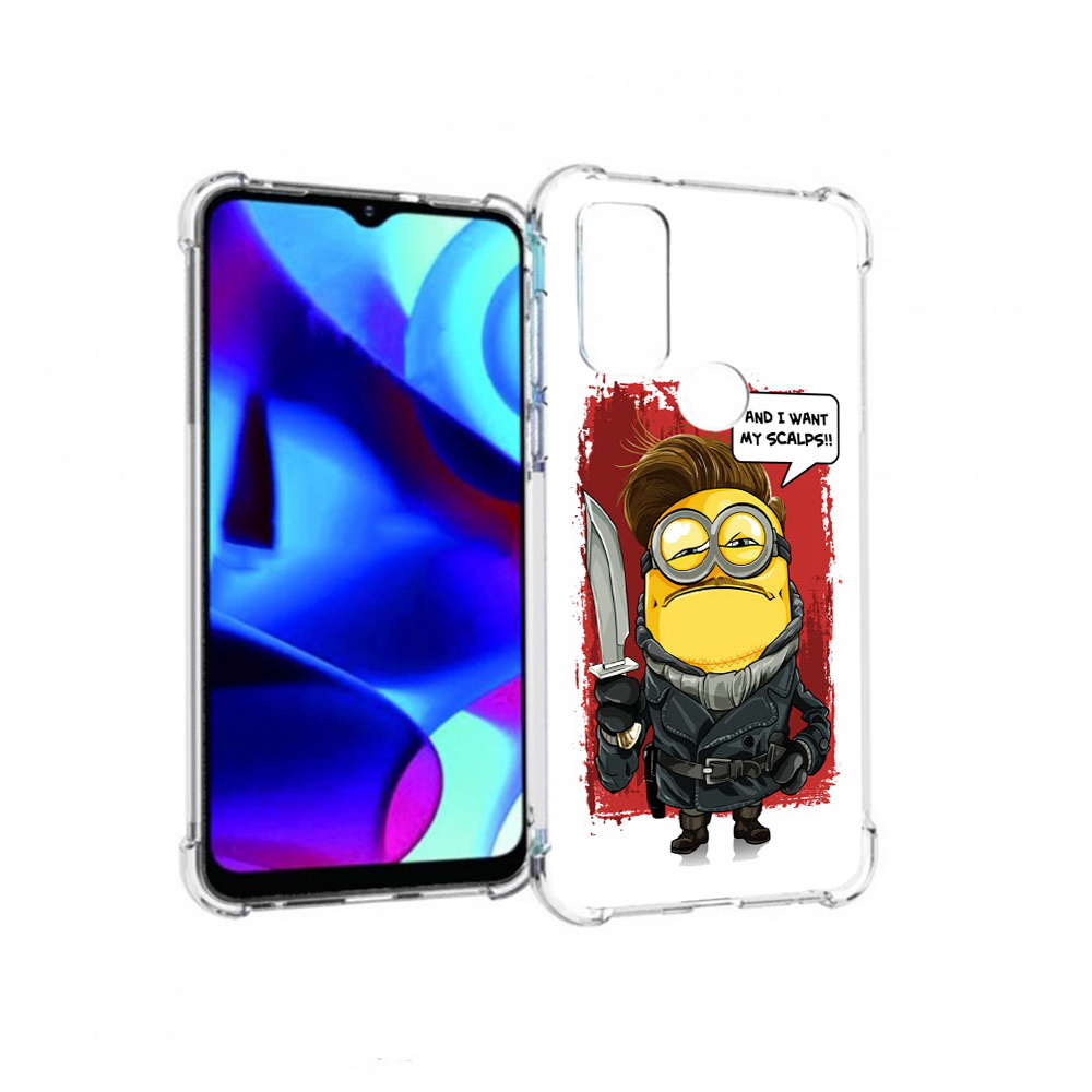 

Чехол MyPads Tocco для Motorola Moto G миньон убийца (PT227075.349.477), Прозрачный, Tocco