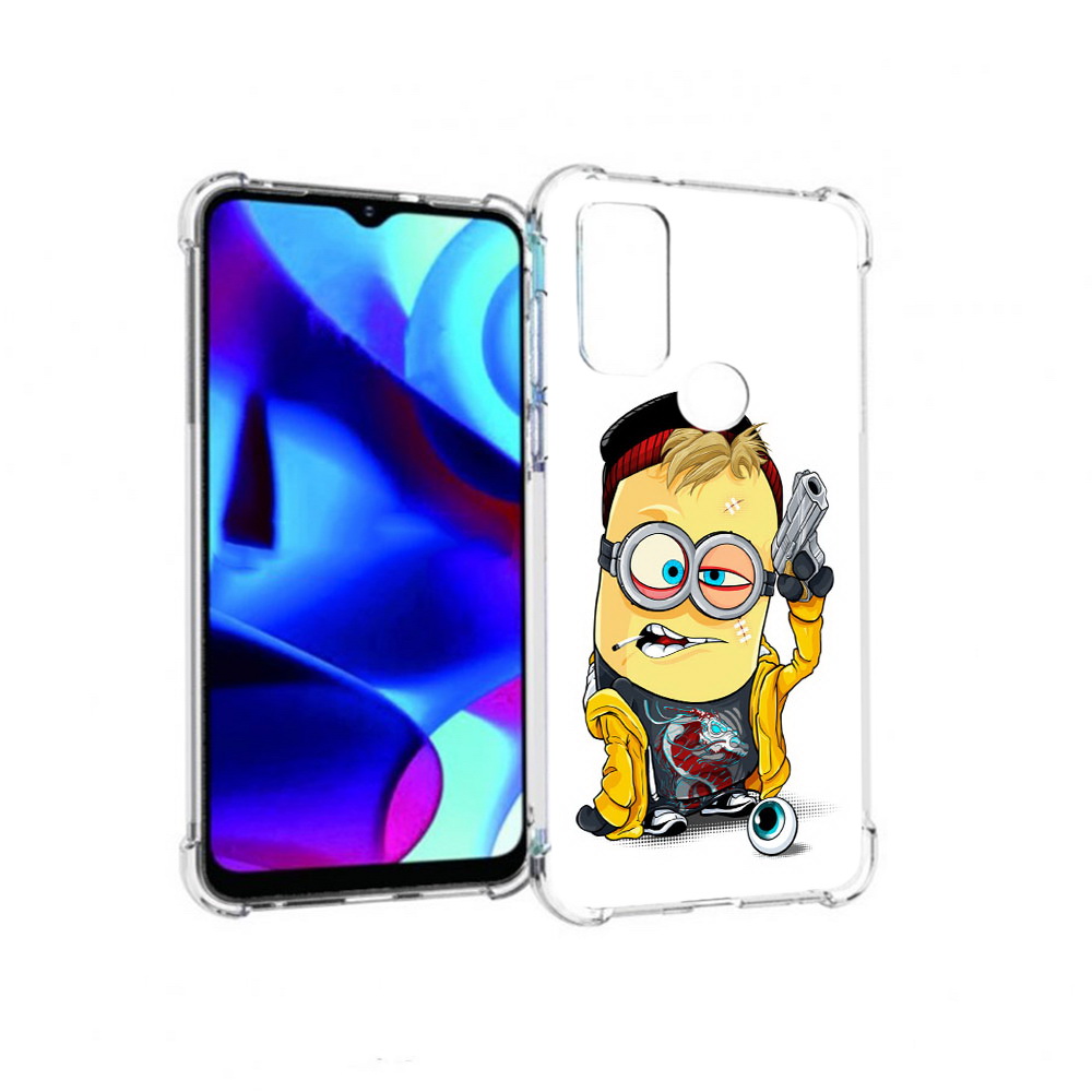 

Чехол MyPads Tocco для Motorola Moto G миньон бандит (PT227075.349.475), Прозрачный, Tocco
