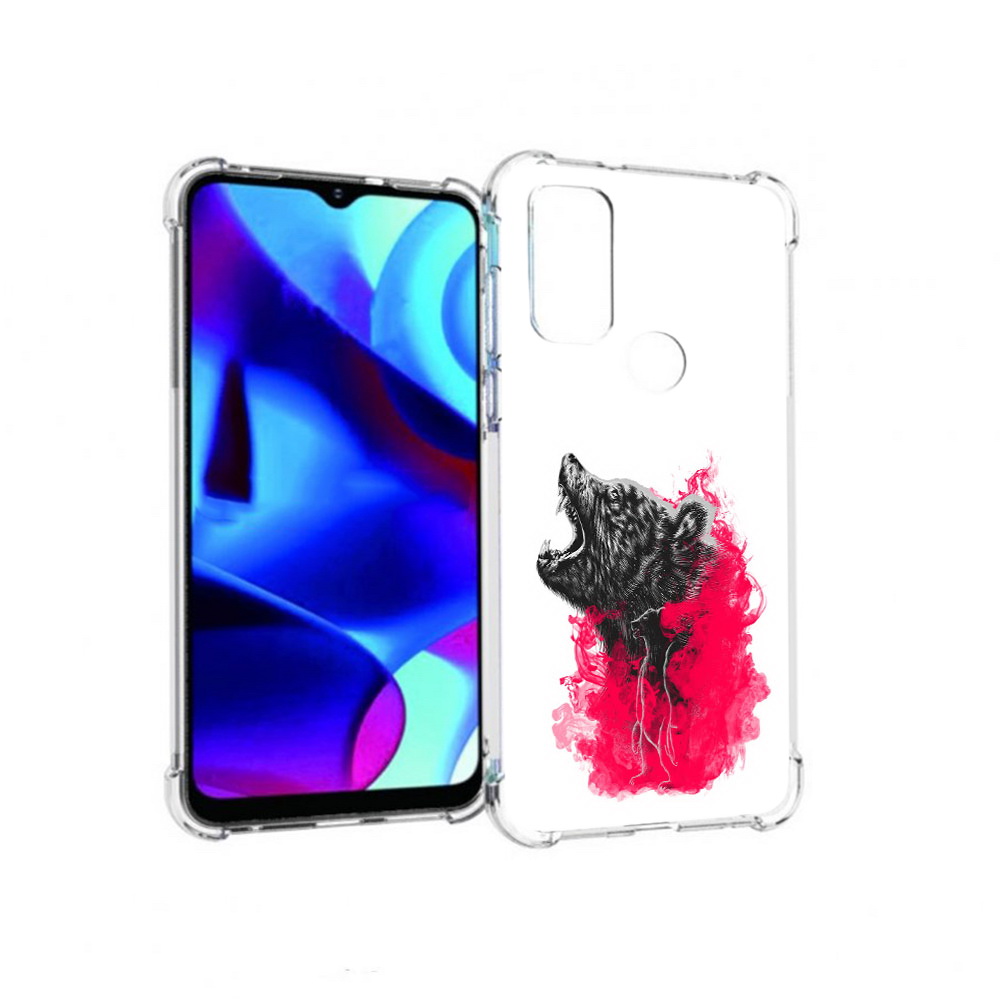 

Чехол MyPads Tocco для Motorola Moto G медведь в дымке (PT227075.349.463), Прозрачный, Tocco