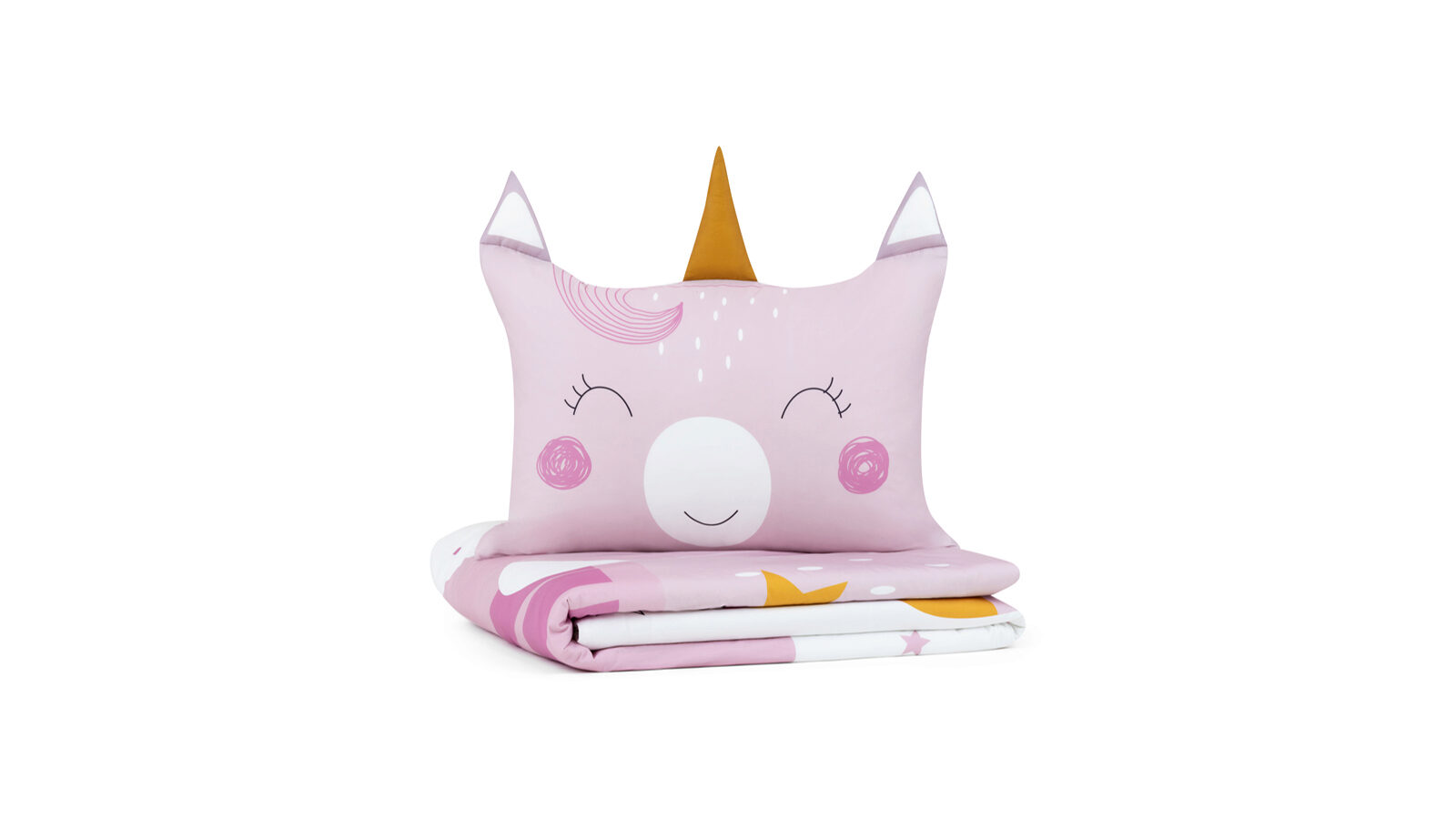 

Постельное белье Askona kids Аскона Единорог детский, Розовый, Askona kids Единорог