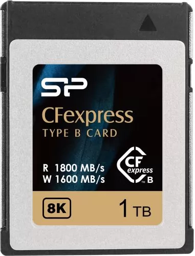 

Флеш карта Silicon Power CFexpress Type B 1TB, SP001TBCFEB21V10, CFexpress Type B