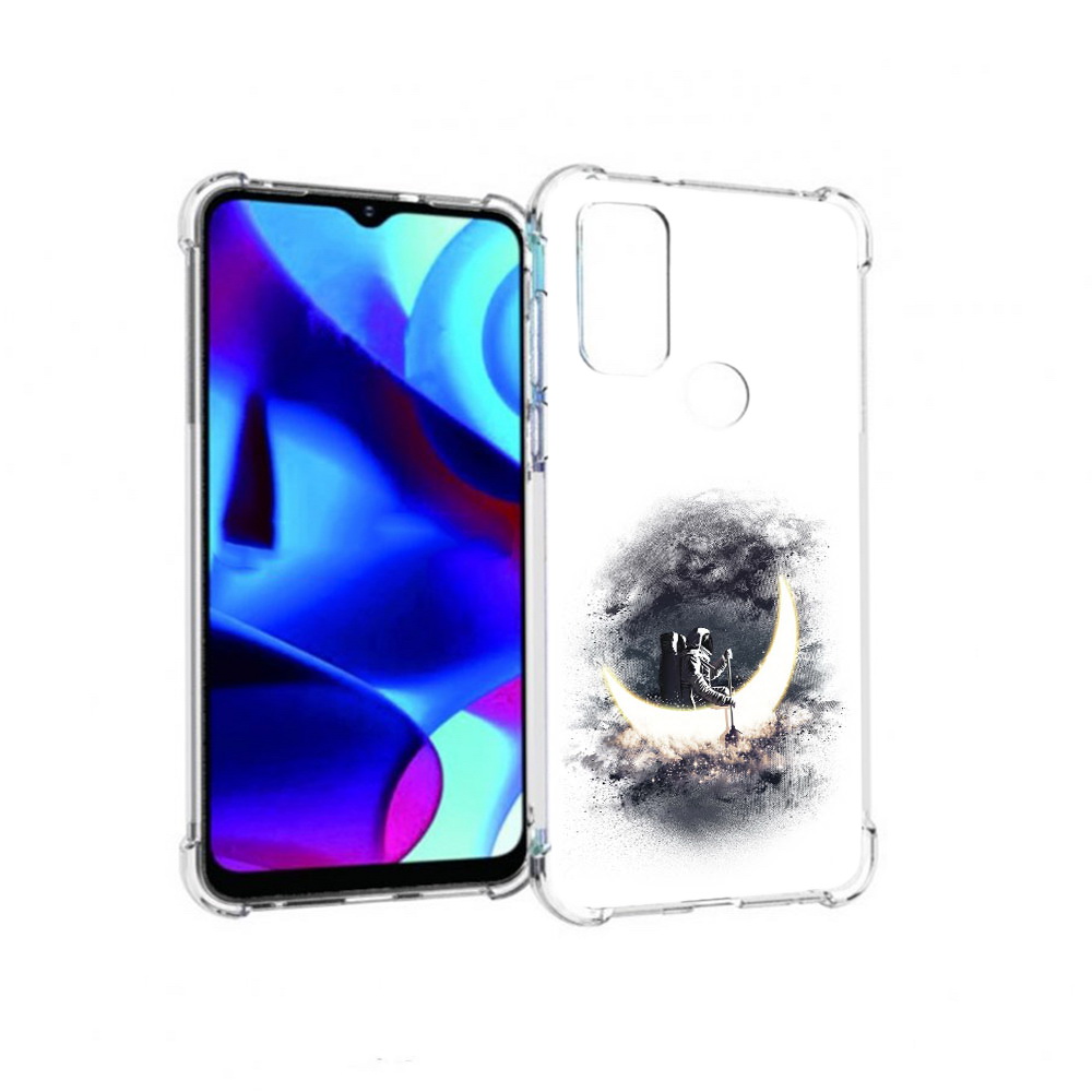 

Чехол MyPads Tocco для Motorola Moto G лунный путешественник (PT227075.349.448), Прозрачный, Tocco