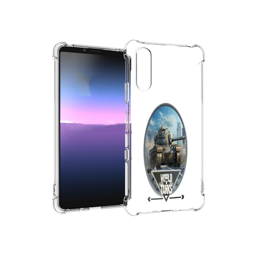 

Чехол MyPads Tocco для Sony Xperia 10 III игра с танками (PT161504.223.375), Прозрачный, Tocco