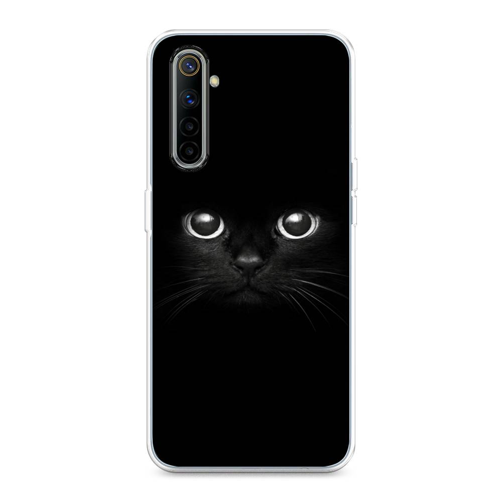 

Чехол Awog на Realme 6 "Взгляд черной кошки", Разноцветный, 252750-1