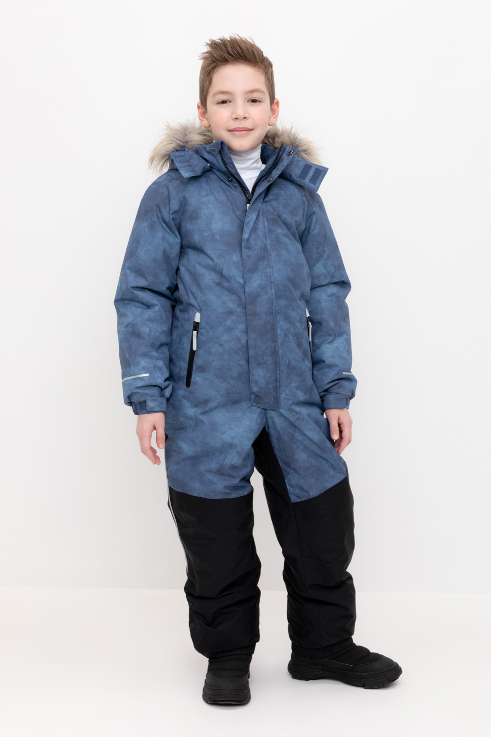 

Комбинезон детский CROCKID 1B OVL 010(2)2, синий, 128, 1B OVL 010(2).2